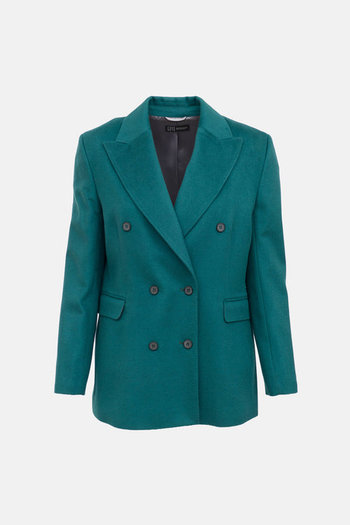 Goyo Double Breasted Cashmere Blazer