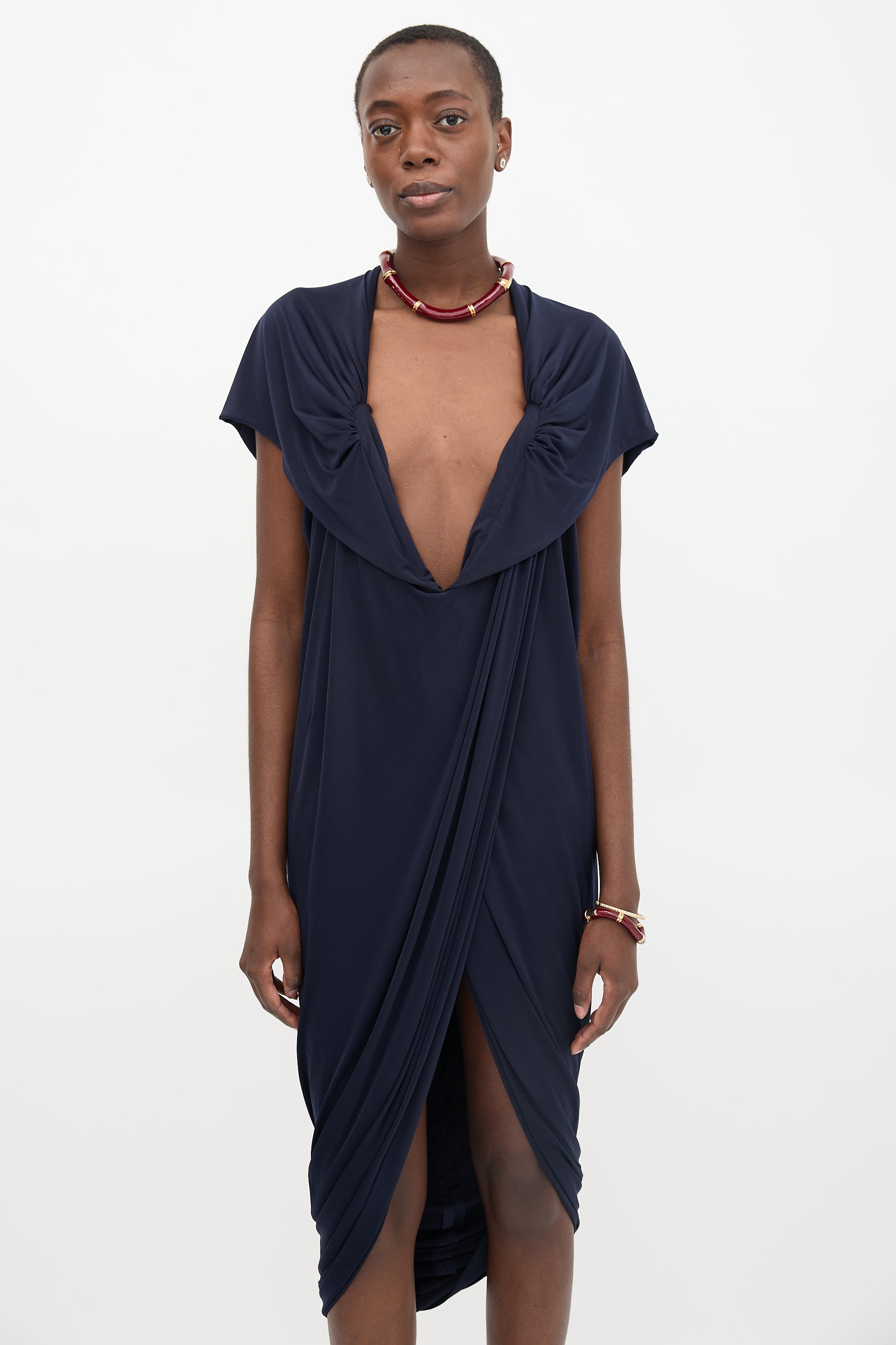 Greta Constantine Draped Marta Dress
