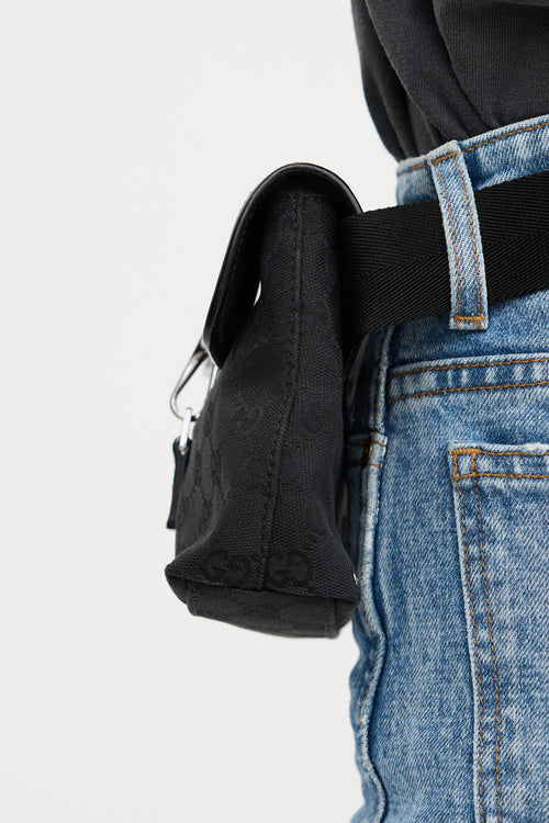 Gucci 1998 GG Canvas Jackie Belt Bag