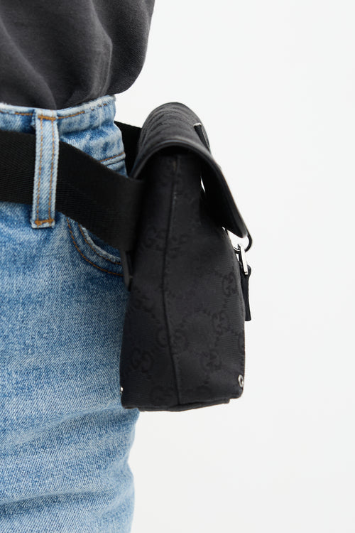 Gucci 1998 GG Canvas Jackie Belt Bag
