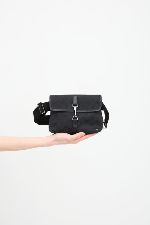 Gucci 1998 GG Canvas Jackie Belt Bag