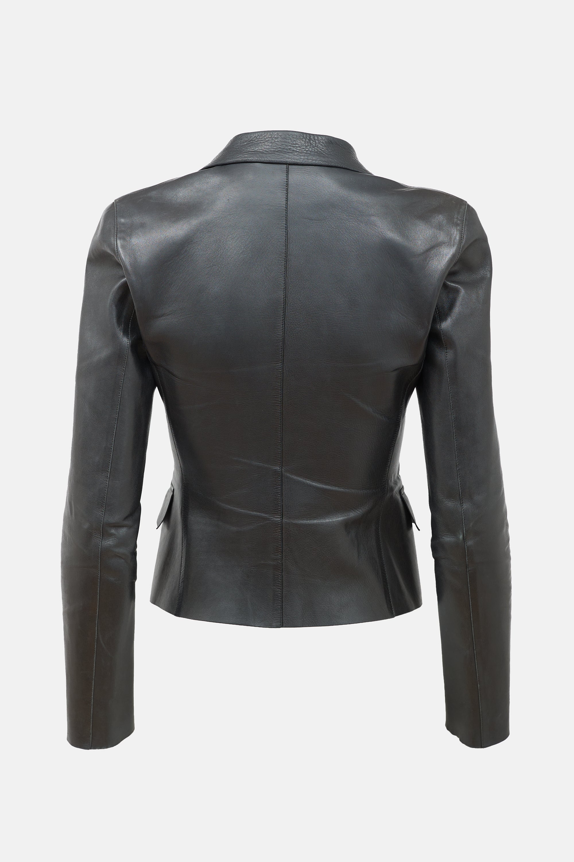 Gucci 1999 Leather Blazer