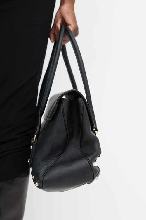 Gucci 2000s Leather Large Satchel Bag