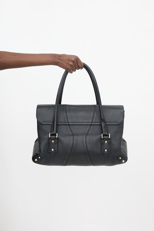 Gucci 2000s Leather Large Satchel Bag