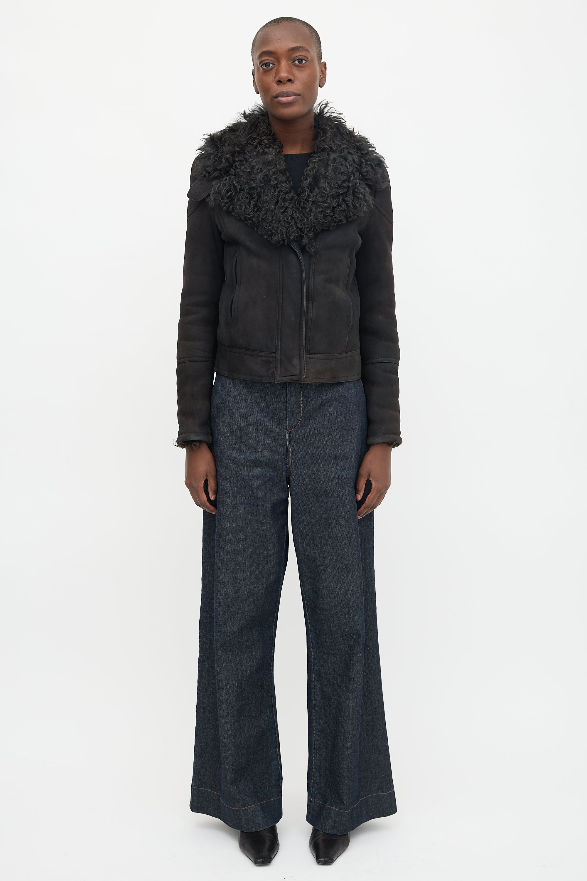 Gucci 2000s Shearling Jacket