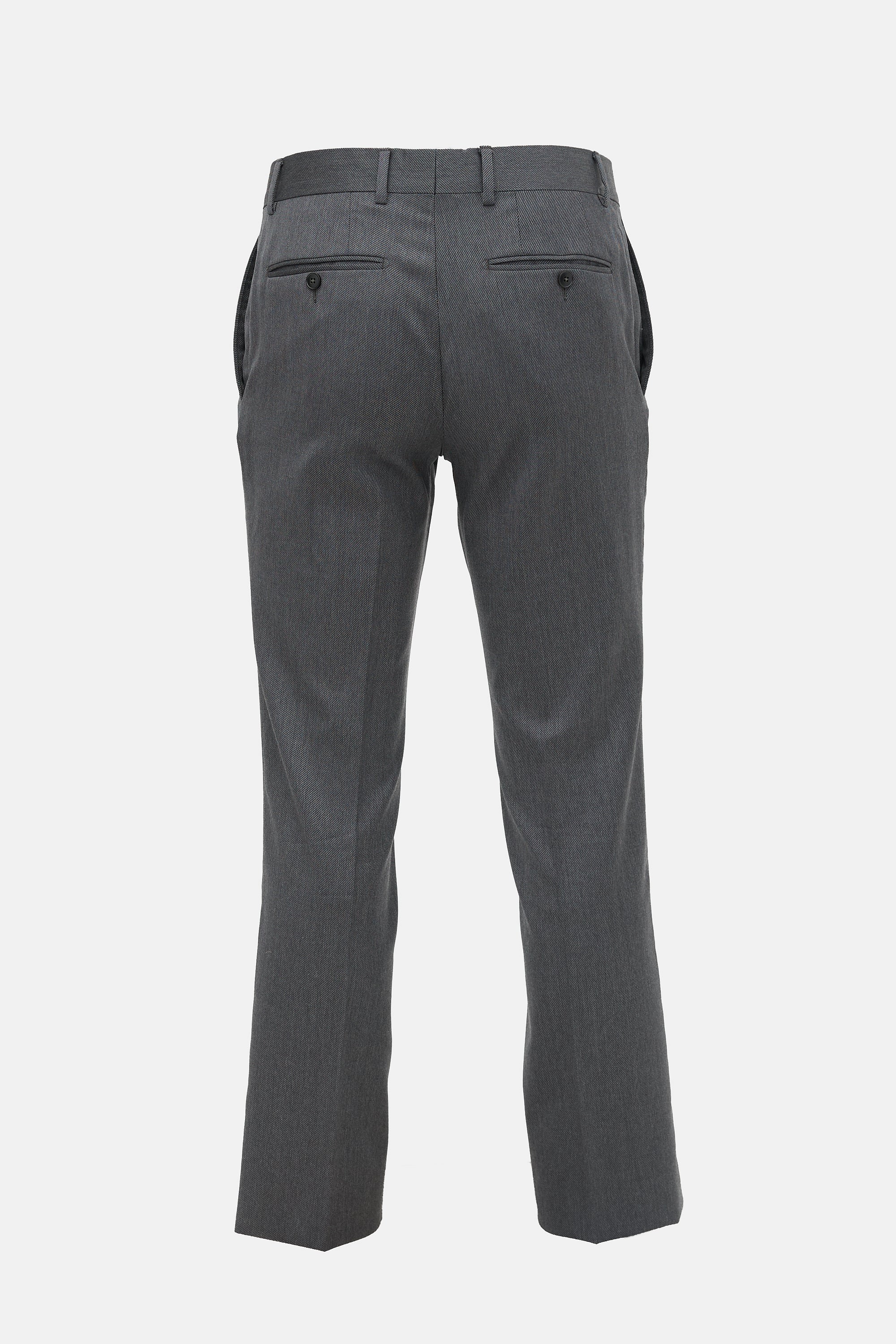 Gucci 2004 Wool Straight Leg Trouser