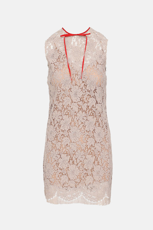Gucci 2015 Floral Lace Dress