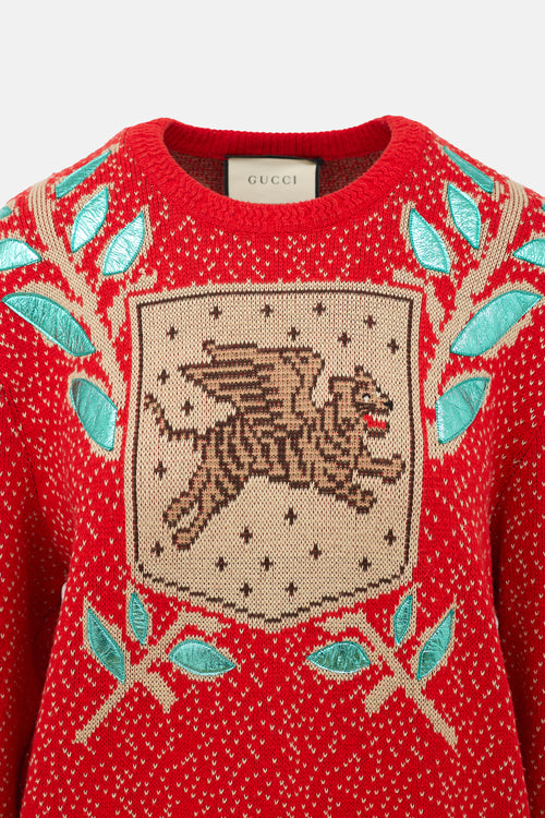 Gucci SS 2018 Flying Knit Sweater