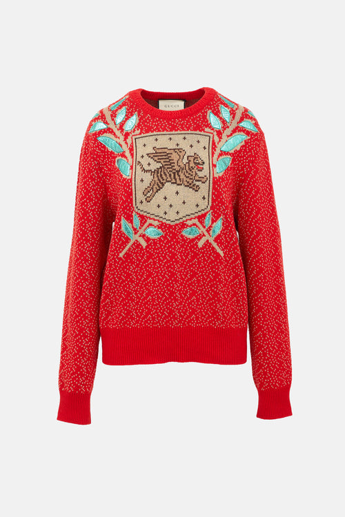 Gucci SS 2018 Flying Knit Sweater