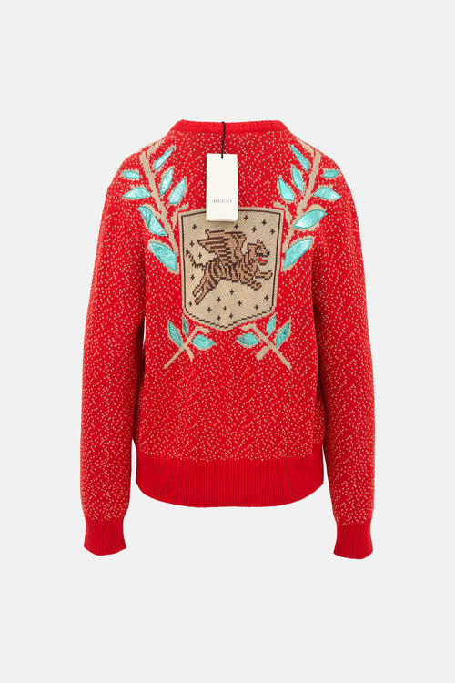 Gucci SS 2018 Flying Knit Sweater