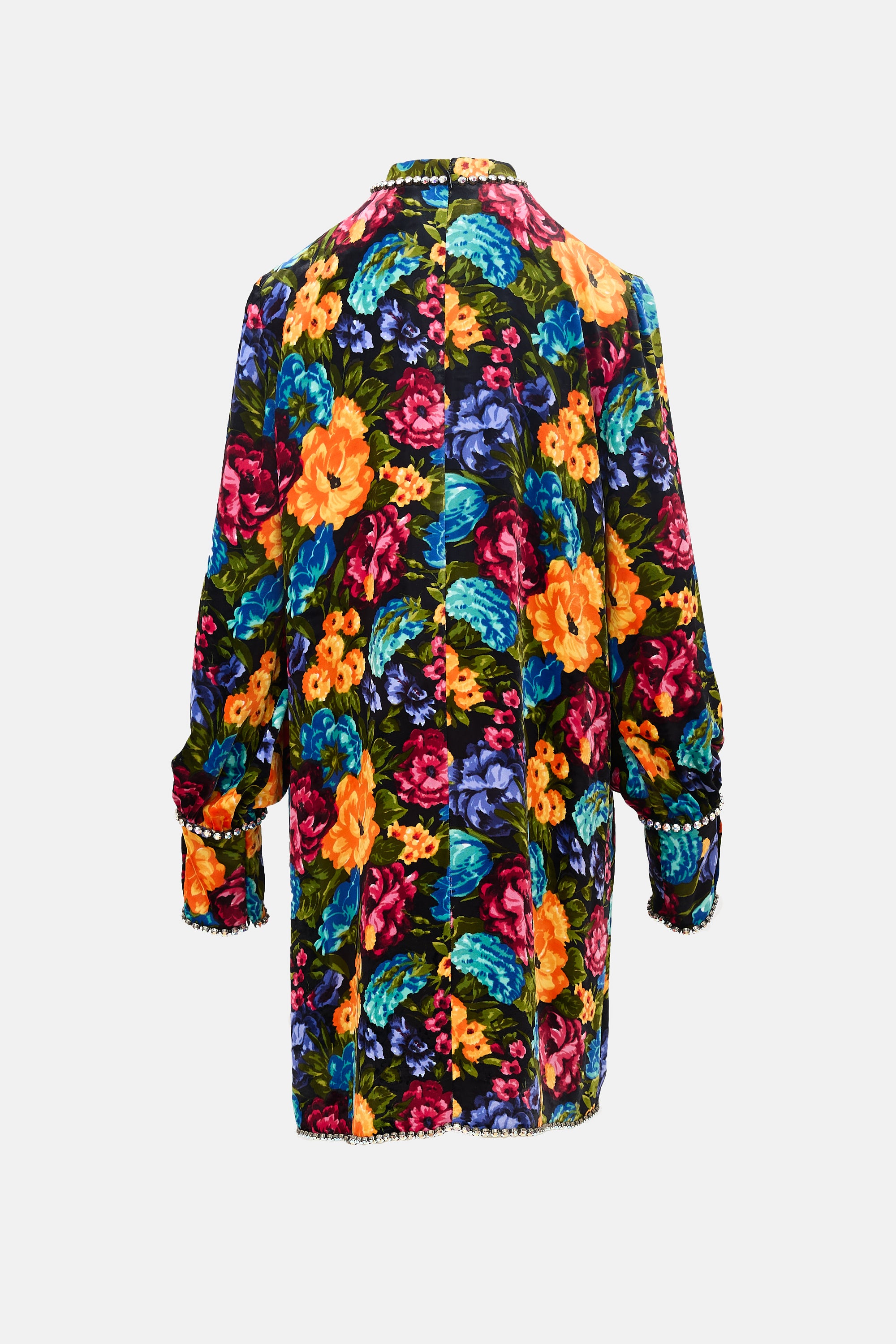 Gucci 2017 Velvet Floral Dress