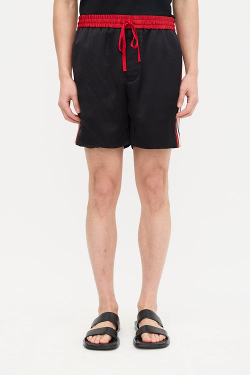 Gucci 2019 Drawstring Logo Shorts