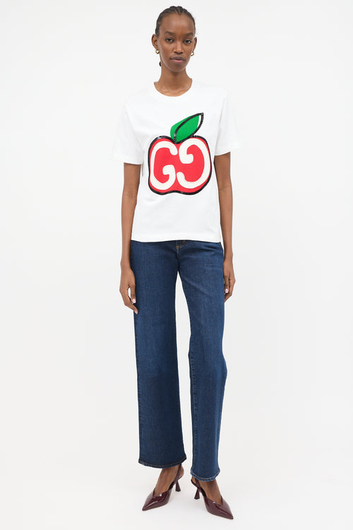 Gucci 2020 GG Apple T-Shirt