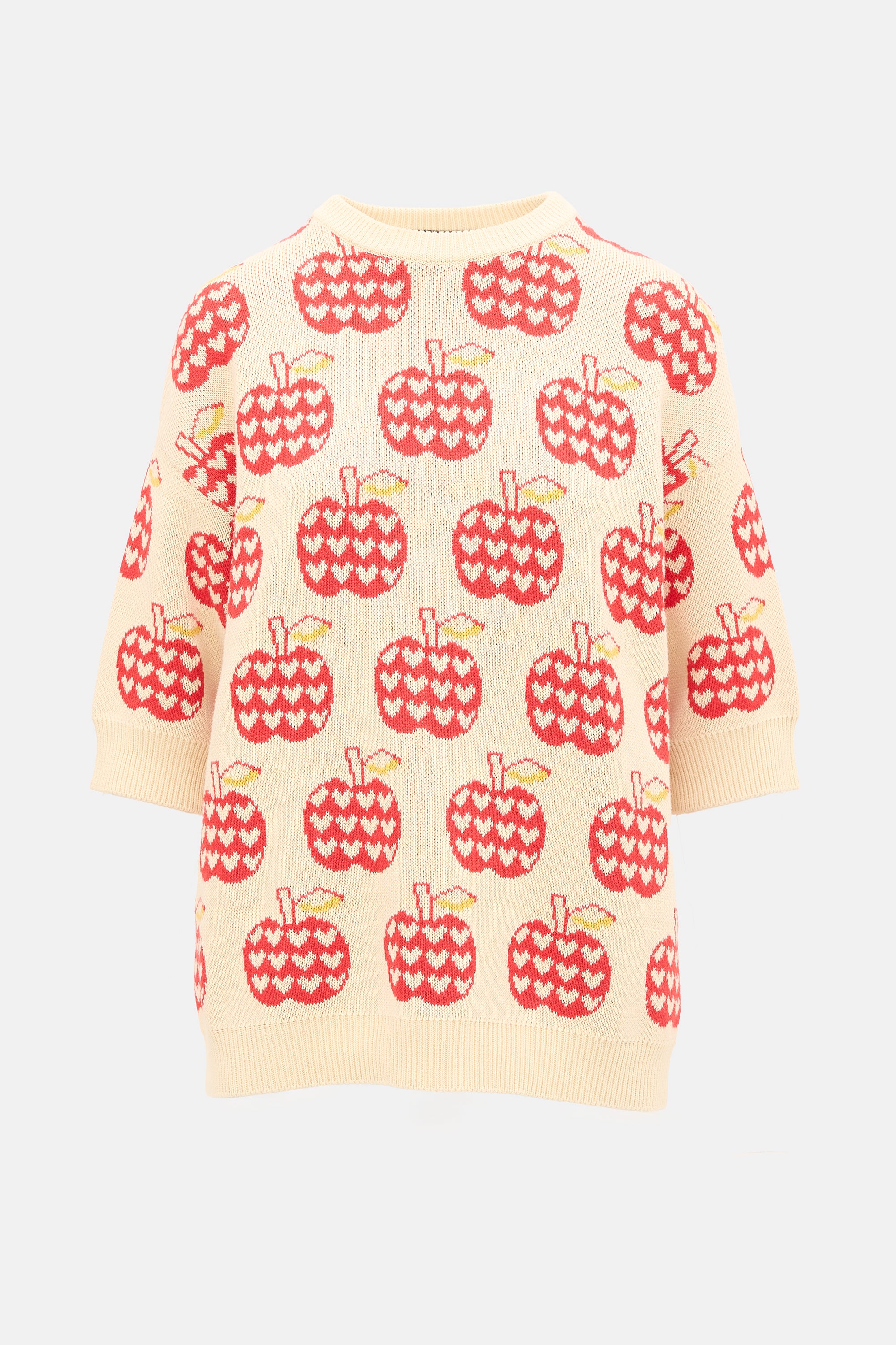 Gucci 2021 Les Pommes Intarsia Sweater
