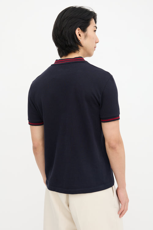Bee Embroidered Polo