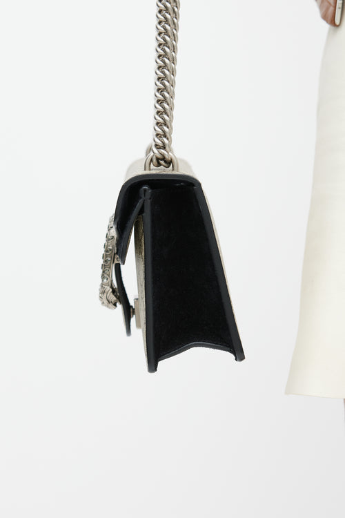 Gucci Brown & Black Dionysus Monogram Bag