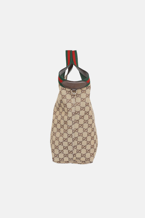 Gucci Large Monogram Giglio Tote Bag