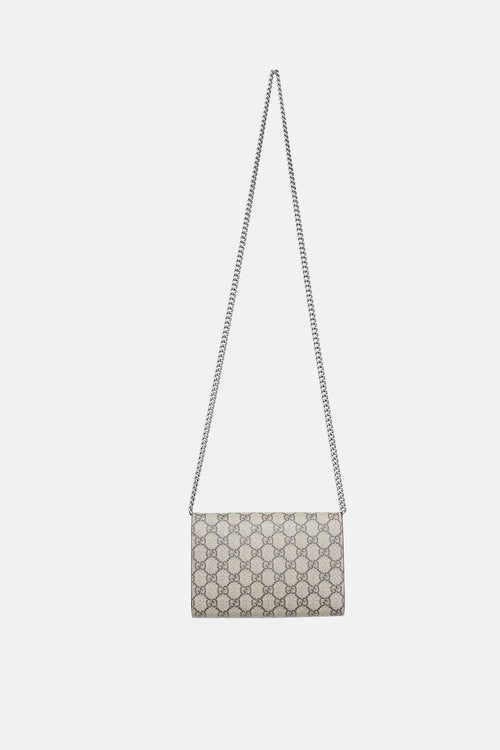 Gucci GG Supreme Dionysus Wallet On Chain