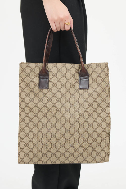 GucciGG Supreme Tote Bag