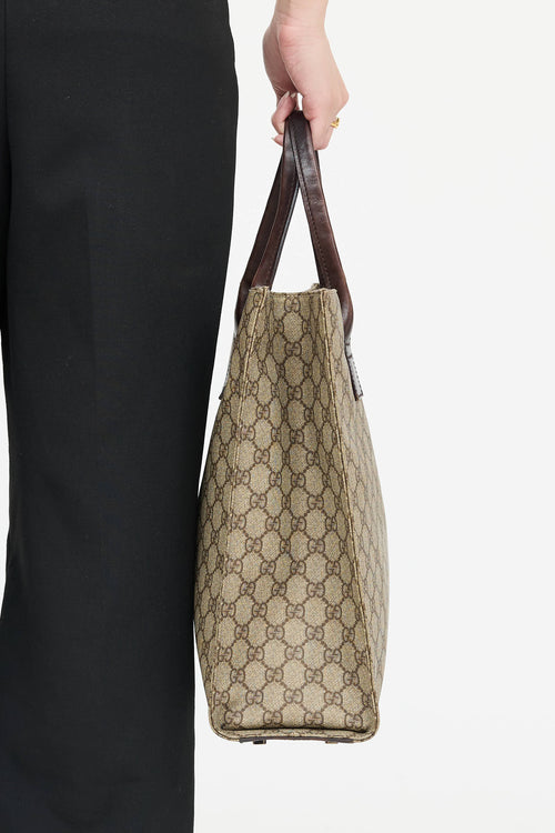 GucciGG Supreme Tote Bag