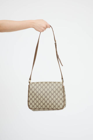 Gucci Vintage GG Supreme Flap Bag