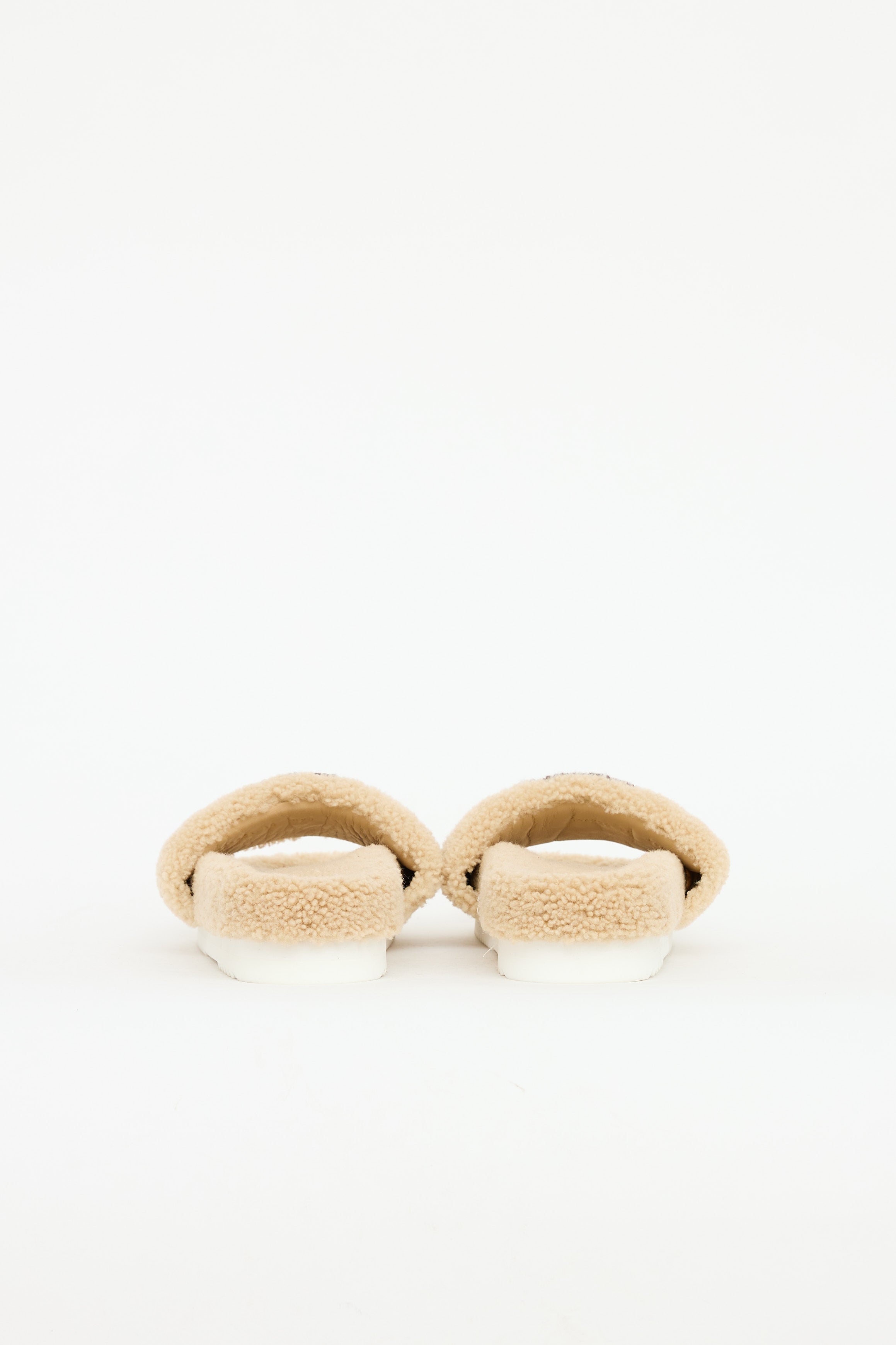 Gucci Shearling GG Slide
