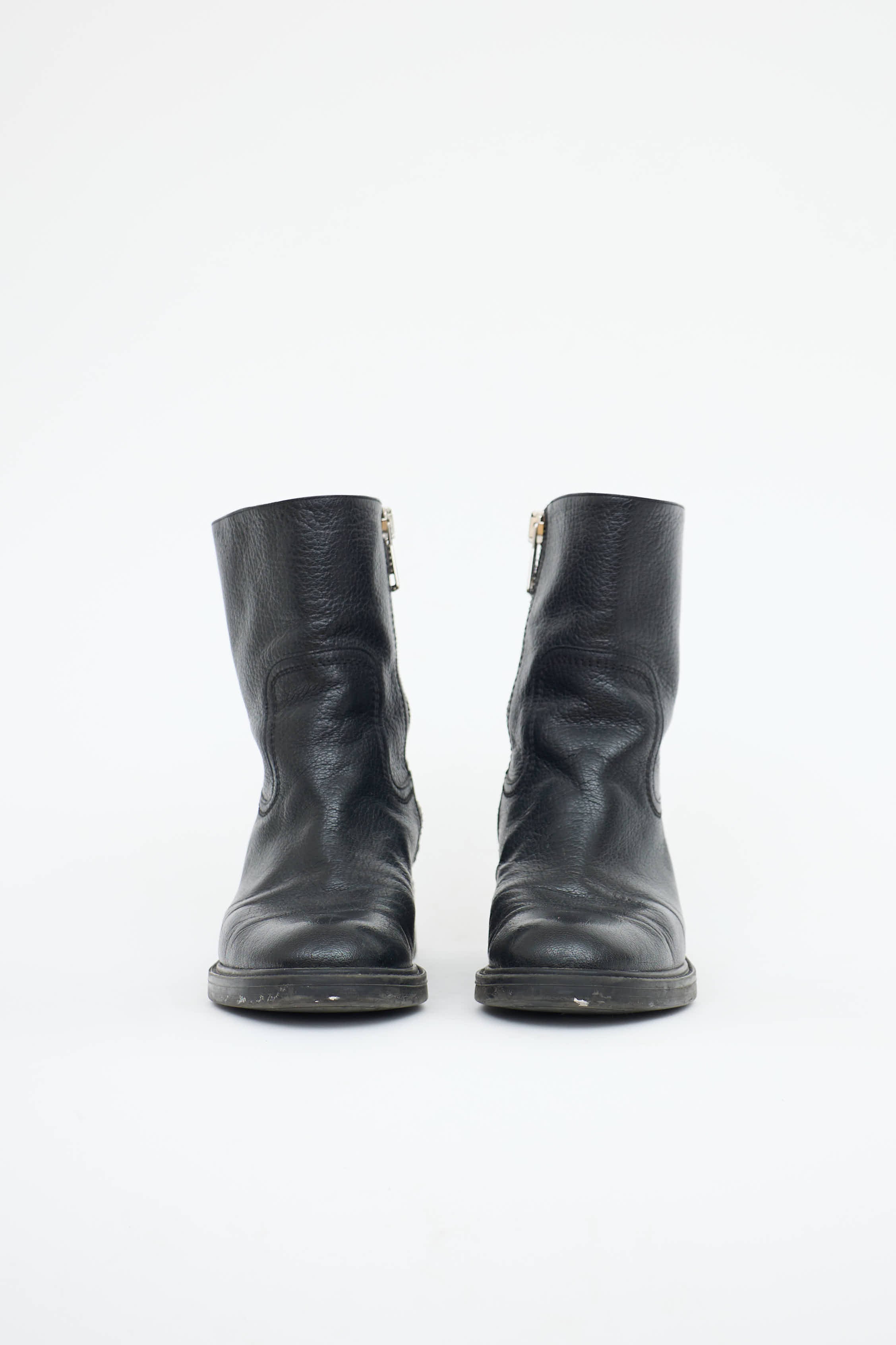 Gucci Leather Ankle Boot
