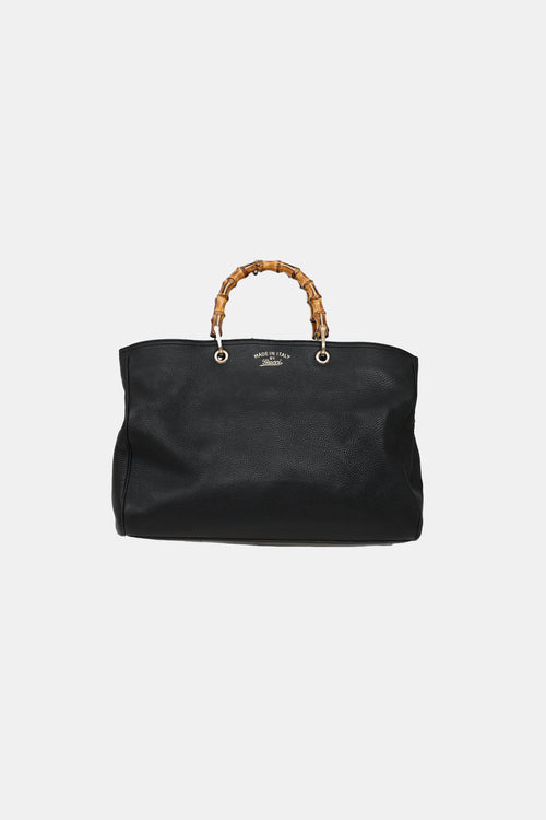 Large Bamboo Shopper Tote Bag