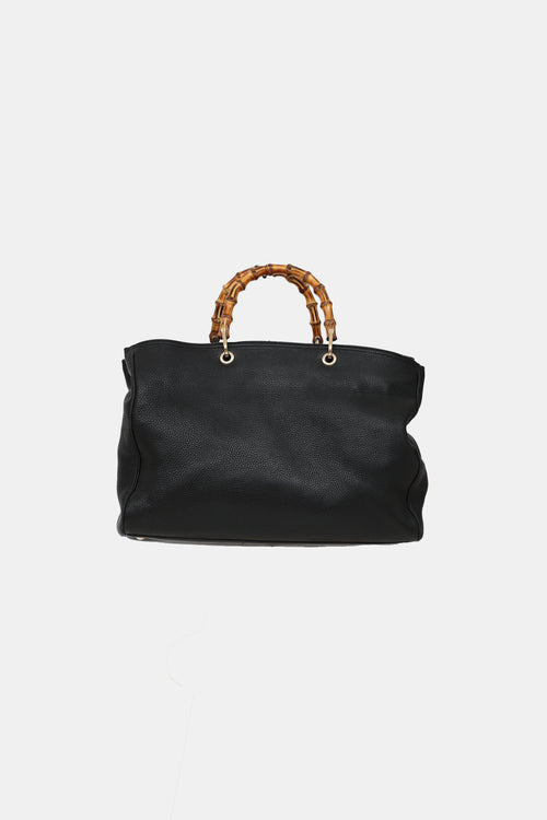 Large Bamboo Shopper Tote Bag