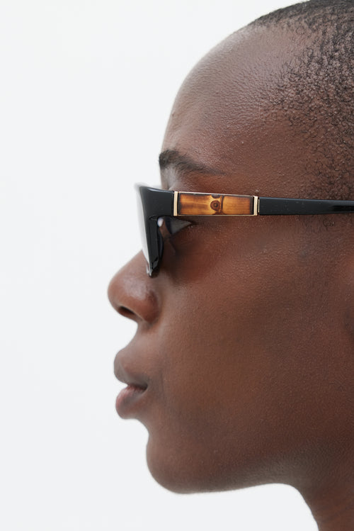 Gucci Black & Brown GG3673 Sunglasses