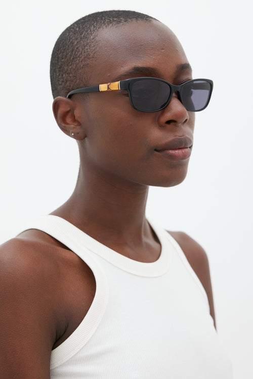 Gucci Black & Brown GG3673 Sunglasses