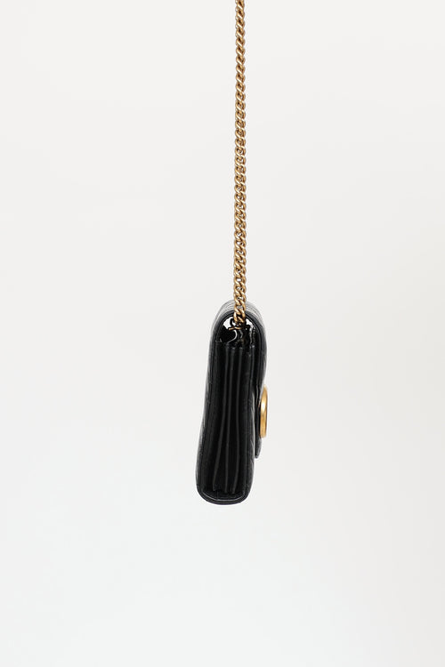 Gucci Marmont Matelassé Wallet On Chain Bag