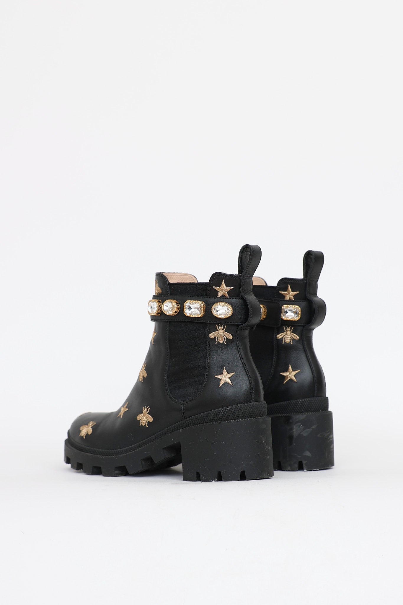 Gucci Bee Star Ankle Boot