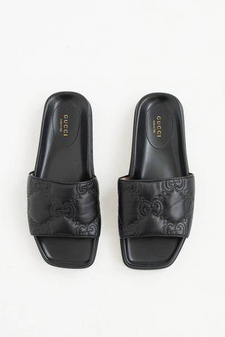 Gucci Quilted Jumbo GG Slide