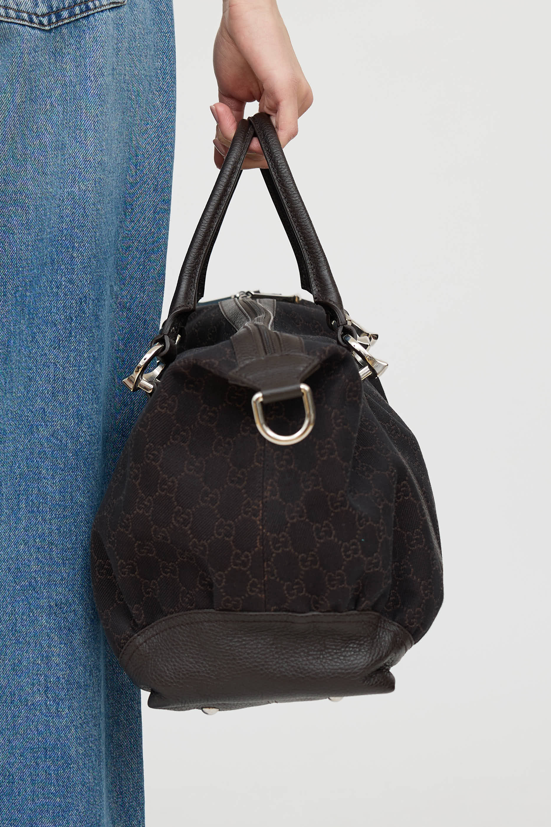 GucciHorsebit Nail Boston Bag
