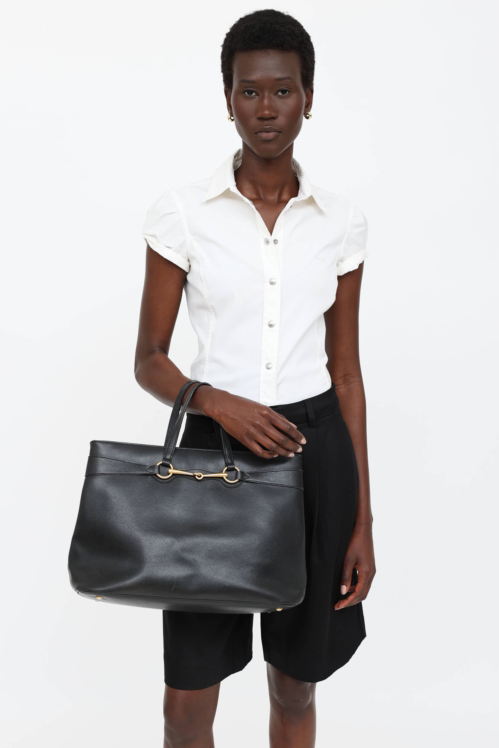 Gucci Hardware Bit Tote Bag