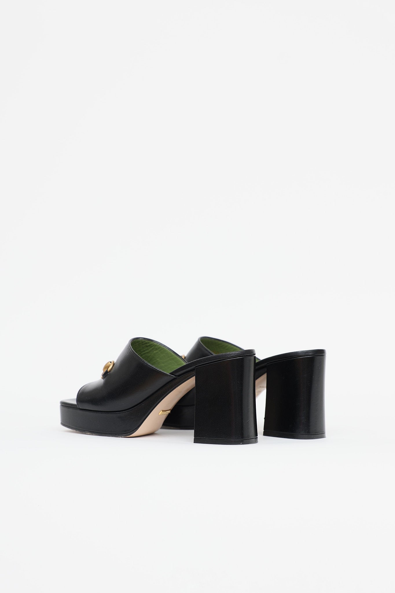 Gucci Horsebit Platform Mule