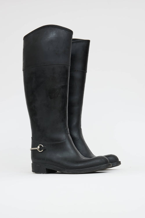 Rubber Riding Horsebit Bootgucci-rubber-riding-horsebit-boot-1-35972-73