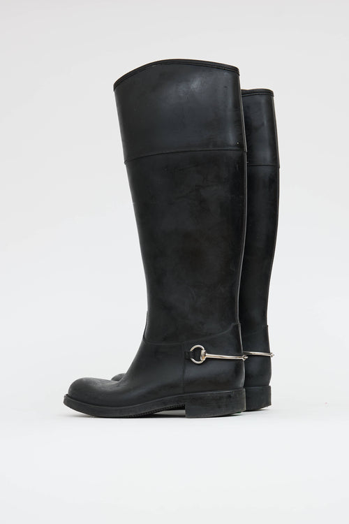 Rubber Riding Horsebit Bootgucci-rubber-riding-horsebit-boot-1-35972-73