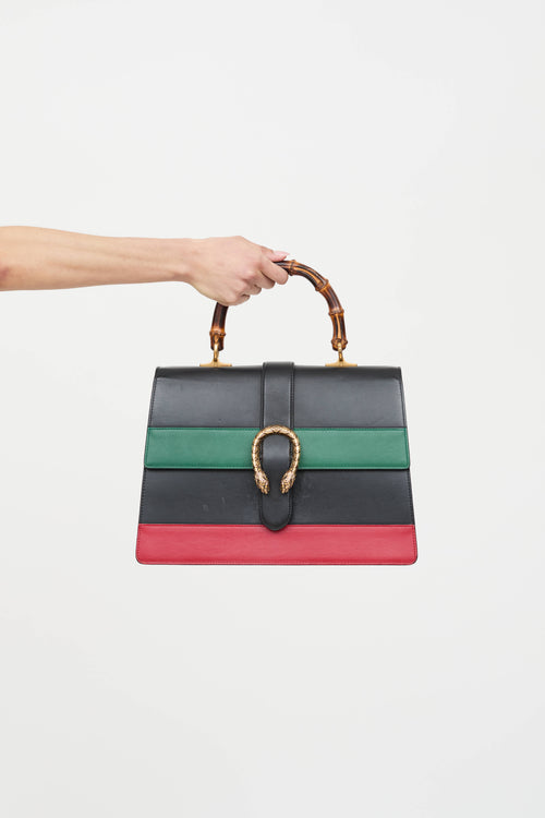 Gucci Leather Dionysus Web Bag