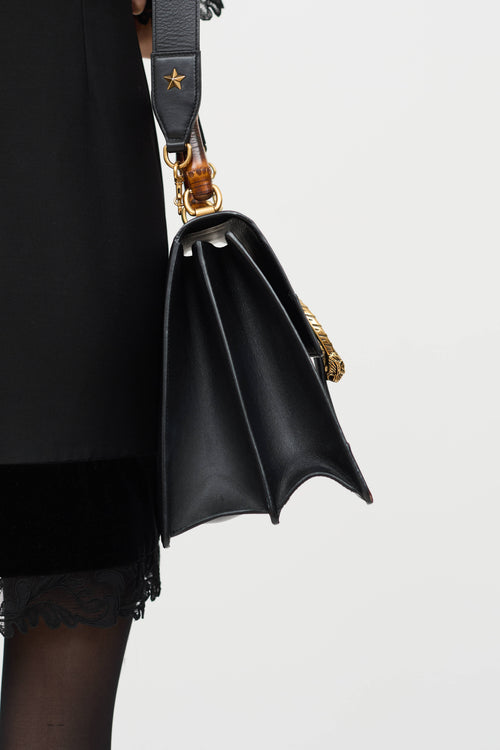 Gucci Leather Dionysus Web Bag