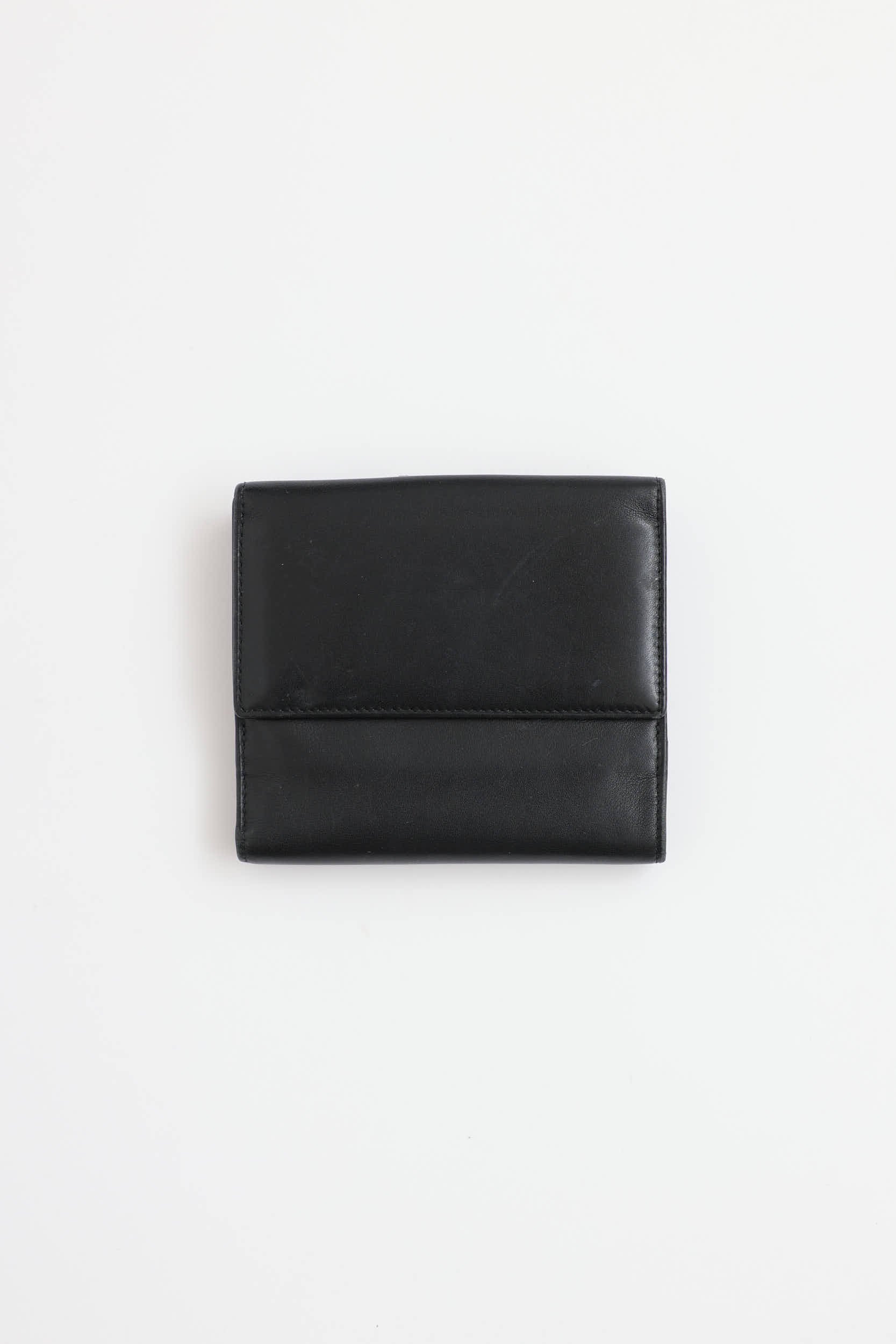 Gucci Tri-Fold Leather Wallet