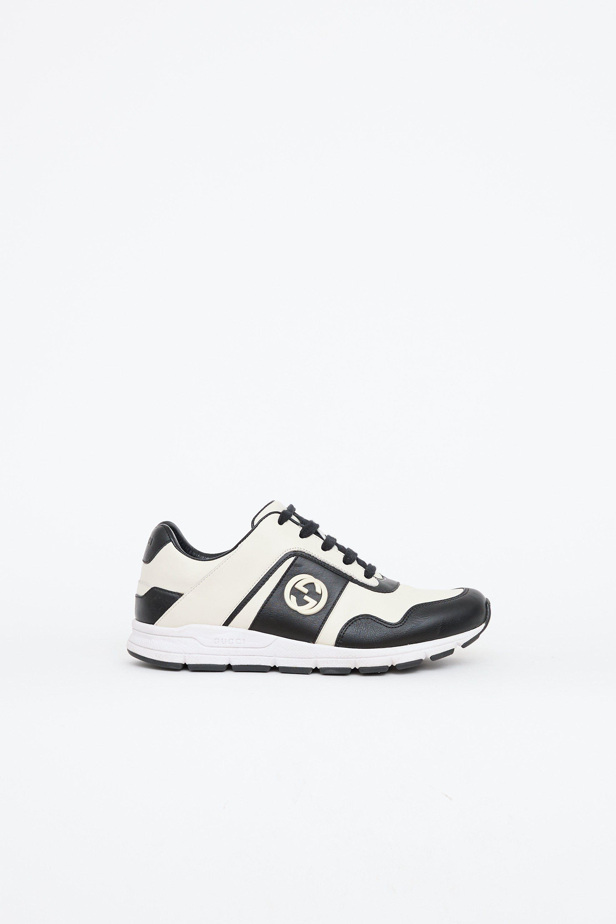 Gucci Interlocking GG Leather Sneaker