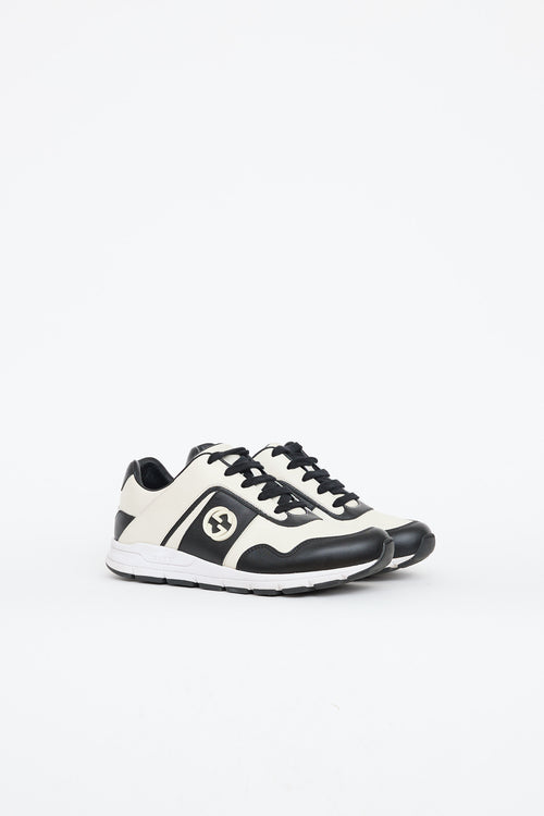 Gucci Interlocking GG Leather Sneaker