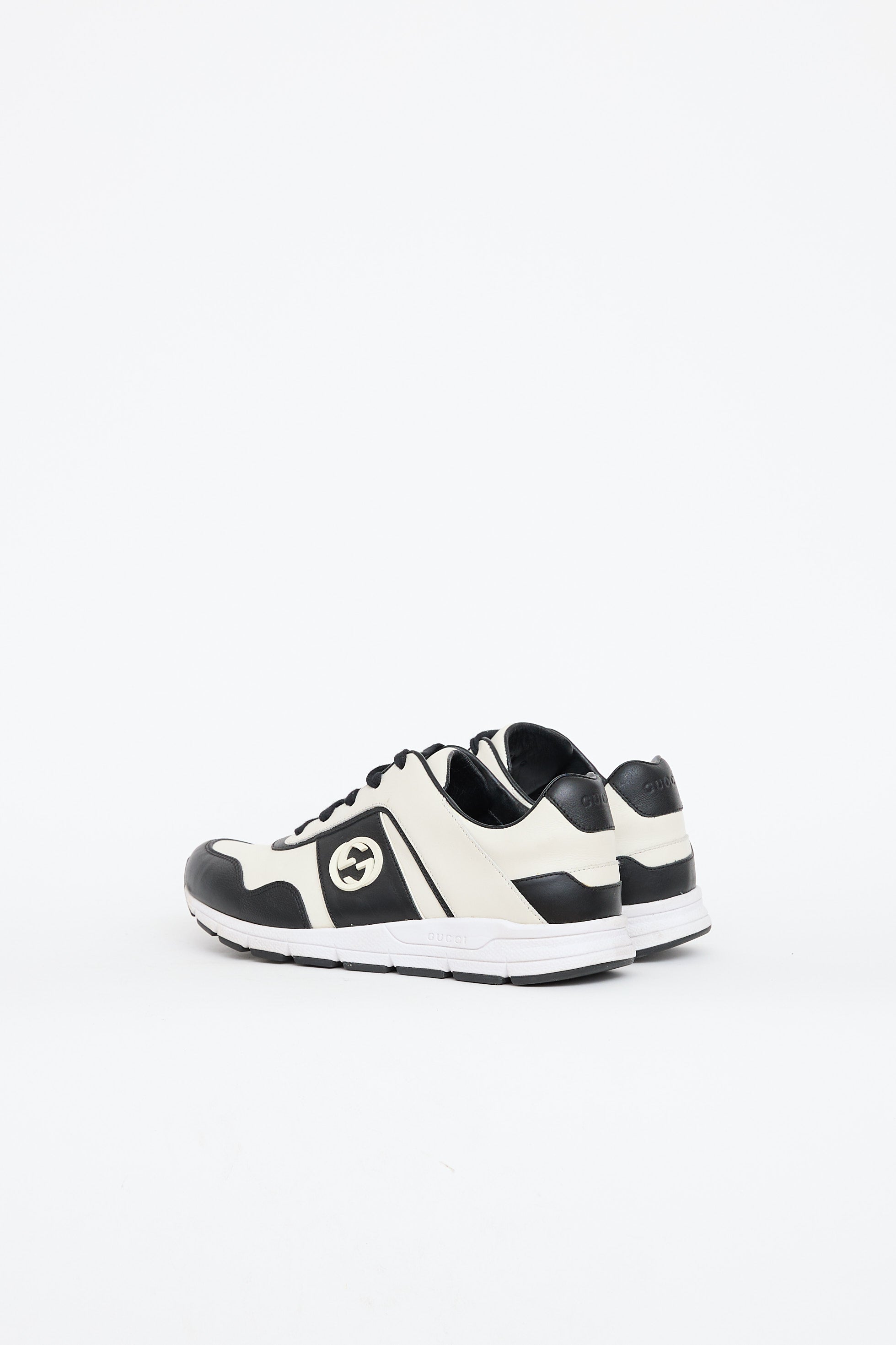Gucci Interlocking GG Leather Sneaker