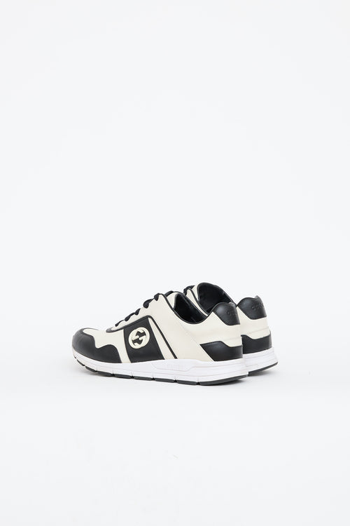 Gucci Interlocking GG Leather Sneaker