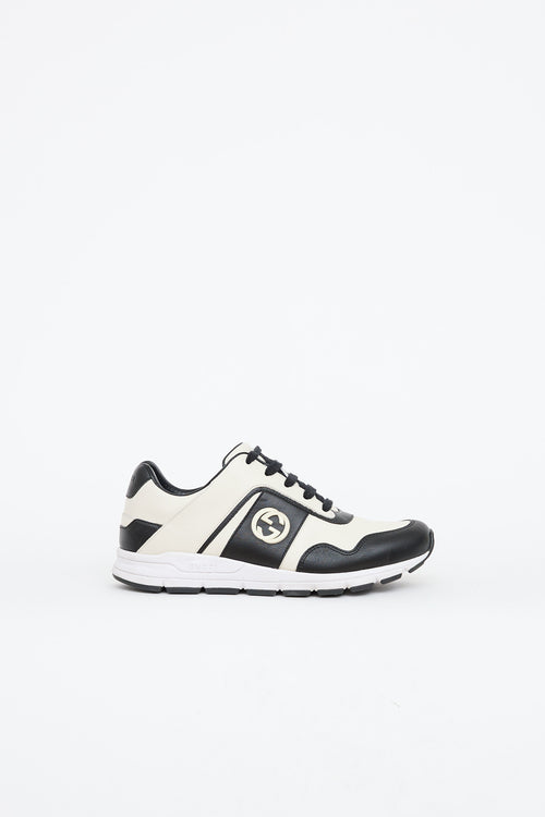 Gucci Interlocking GG Leather Sneaker