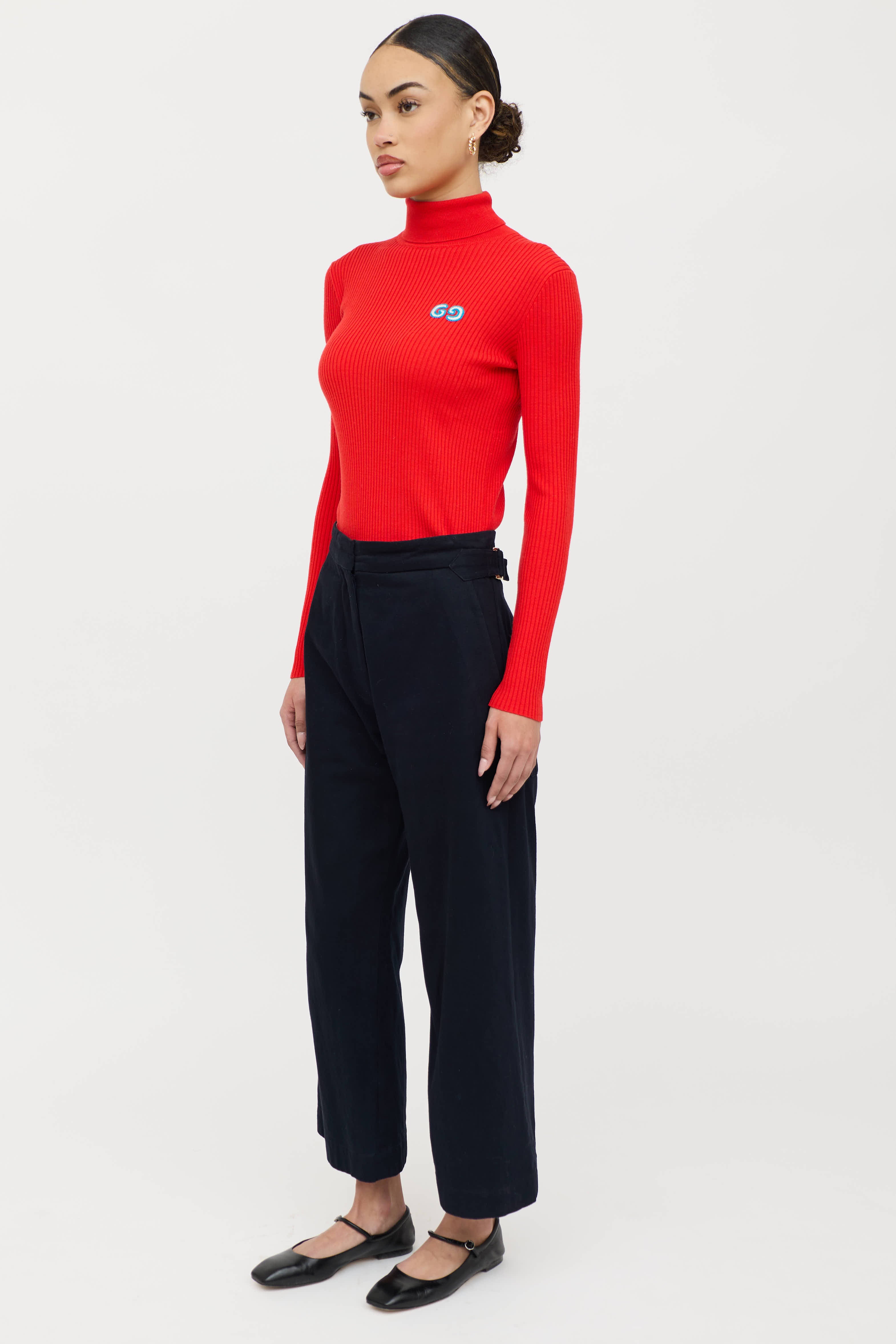 Studio Nicholson Wide Leg Trouser