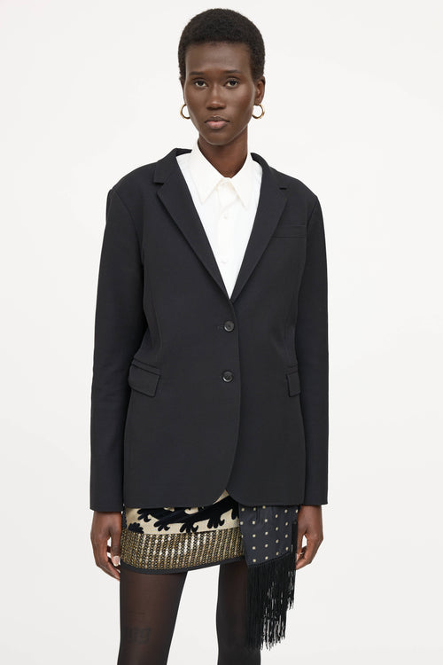 Gucci Single Breasted Blazer