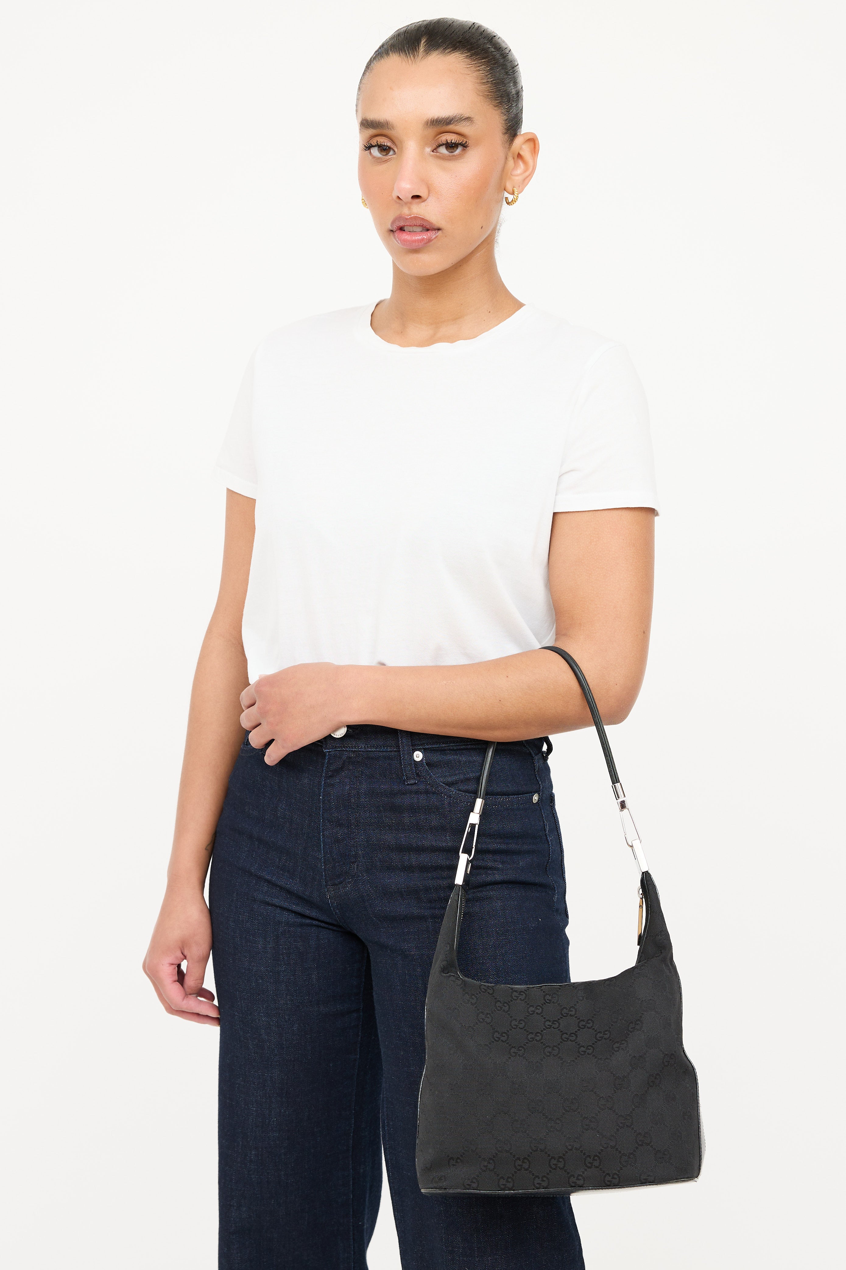 Gucci GG Canvas Shoulder Bag